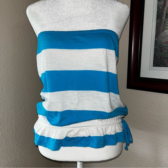NWT! Vintage Y2K Abercrombie & Fitch 2000s Strapless Tube Top - Picture 1 of 5